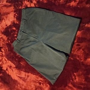 Pendleton women's trousers black cotton high waist straight leg sz 10 Petite 28"